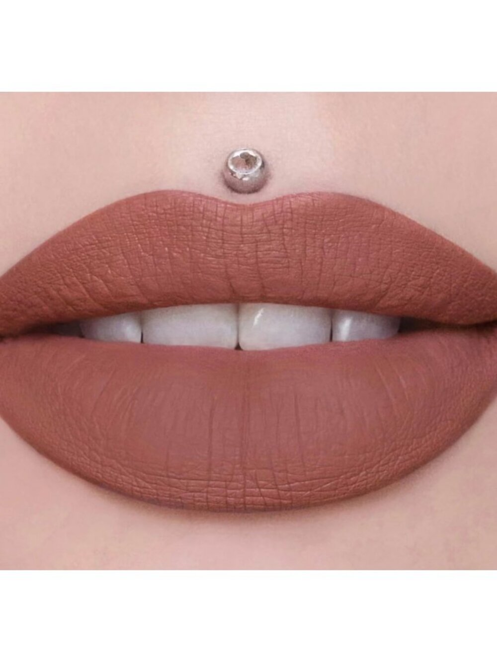 Matte Honey Brown Velour Liquid Lipstick - Long-Lasting, Bold Color, Smooth